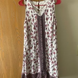 Lightweight summer dress with bandana print